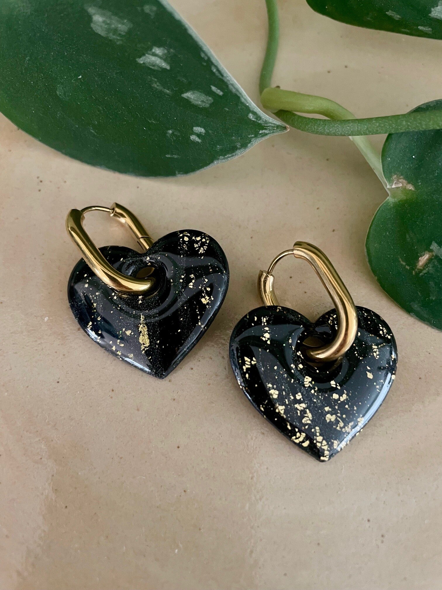 Dark Sparkle Earrings
