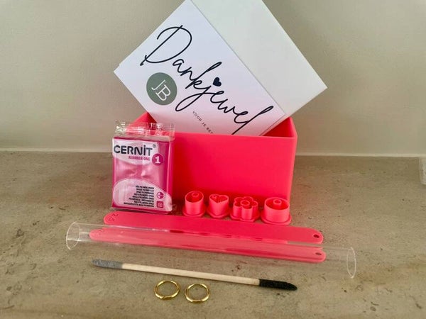 Mini Starterspakket Roze - Maak je eigen oorbellen