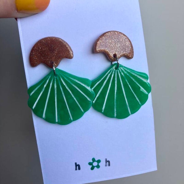 Seashell Stud Earrings