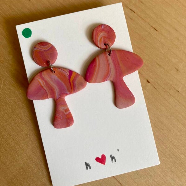 Groovy Mush Earrings