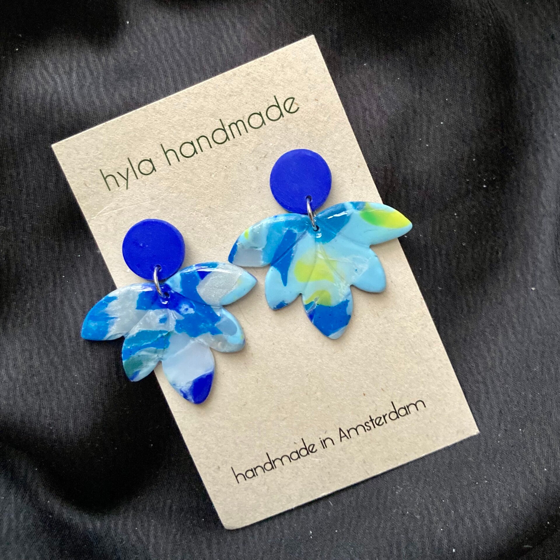 Sapphire Art Deco Earrings