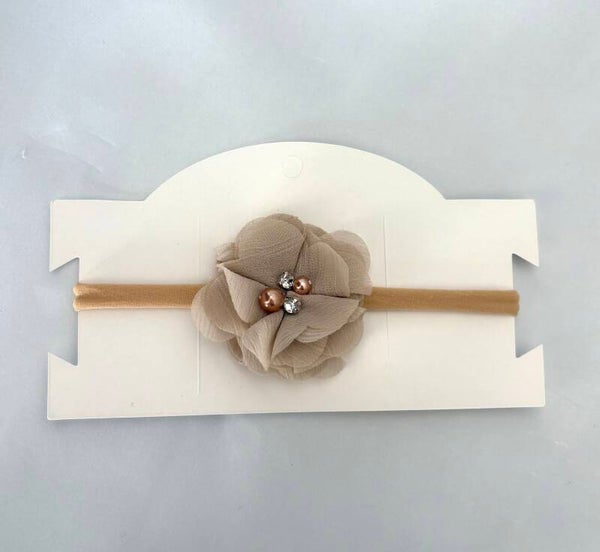 Babyhaarbandje bloem