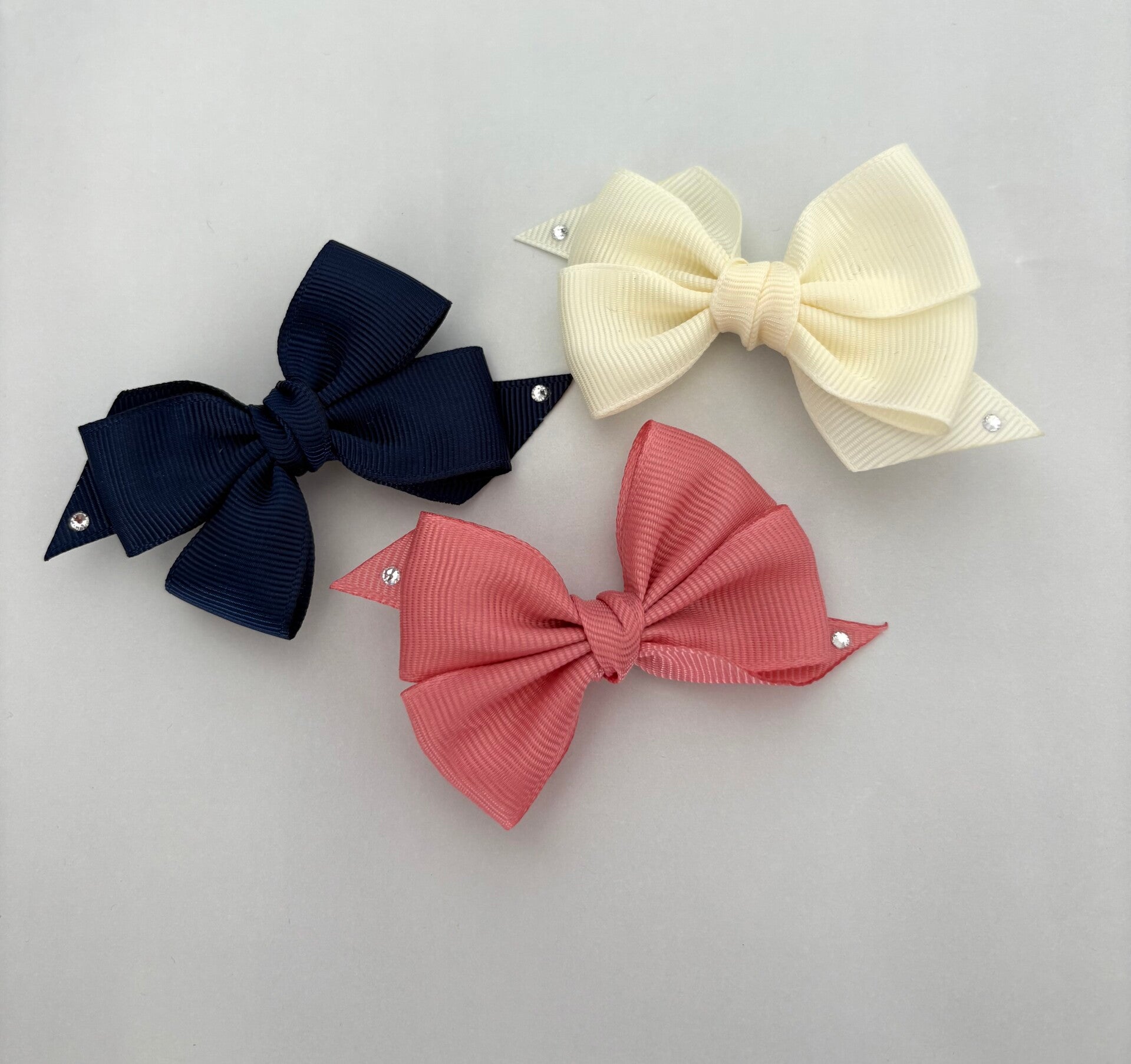 1 x haarstrik met strass