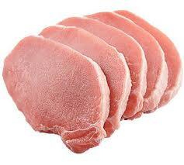 Varkensfiletlapjes per 500 gr.