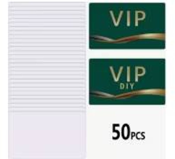 Cartes de visite en métal (50pièces)