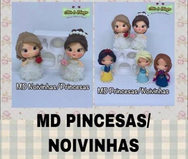 Moule en silicone Iter & Diego Princesse
