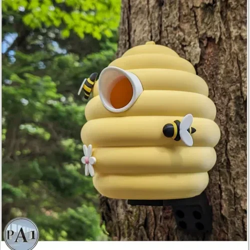 🐦 Nichoir pour Oiseaux – Ruche Décorative en Impression 3D (PETG)