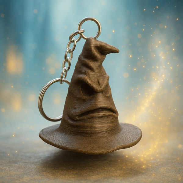 Porte-Clé Choixpeau Magique Harry Potter – Édition 3D avec Tag NFC