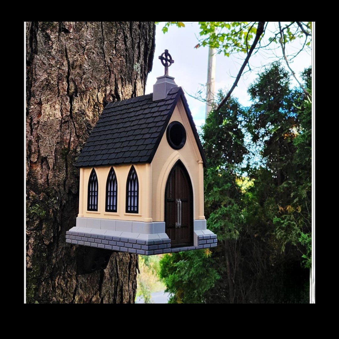 🕯️Nichoir  Petite chapelle gothique décorative – Impression 3D extérieure