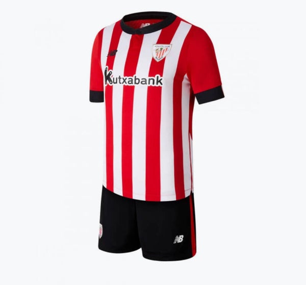 CONJUNTO NEW BALANCE ATHLETIC CLUB BILBAO PRIMERA EQUIPACIÓN 2022-2023 NIÑO