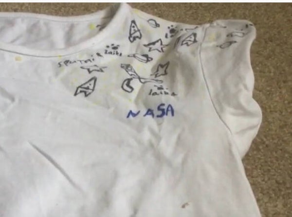 2. Go galactic Laika shirt  [actually in stock - technology issues 
