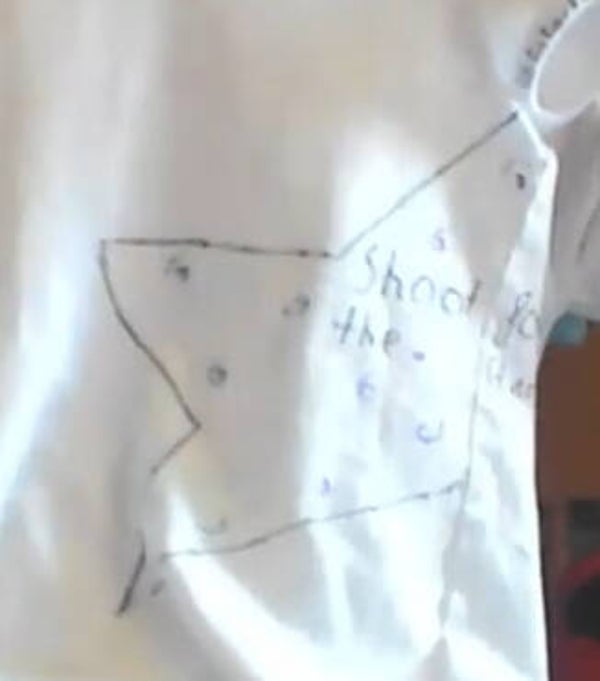 3. Go galactic shoot for the stars shirt