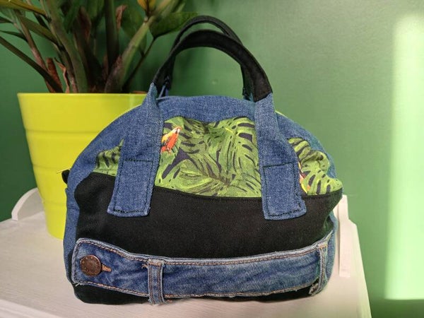 Pochette arrondie "Exotique"