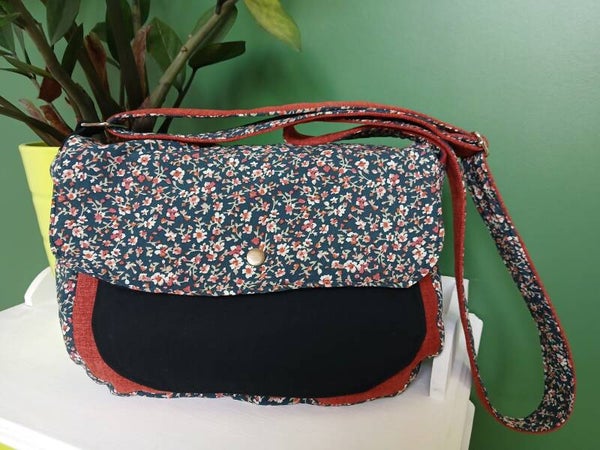 Sac fleuri