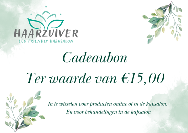 Cadeaubon € 15,00