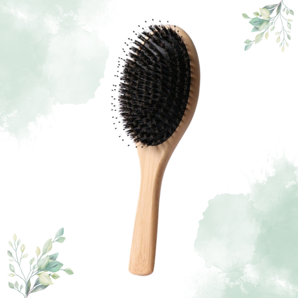 Bamboe uitkam borstel