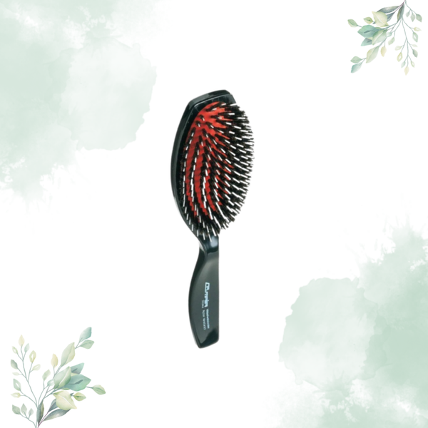 🪮 Borstel met natuurlijke borstelharen en pinnen anti klit