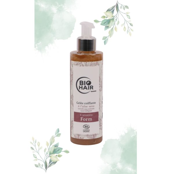 Bio Hair 4 seizoenen Gel – natuurlijke, ecologische gel voor sterke maar flexibele hold 200 ml.