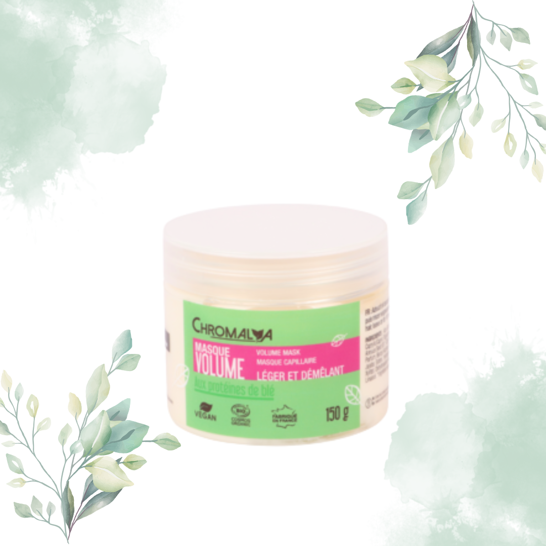 Chromalya Masque Volume 150 ml. licht, ecologisch proteïnemasker voor meer volume en veerkracht