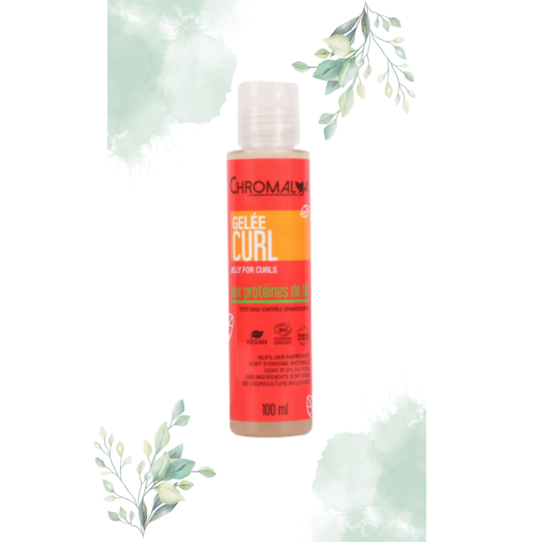 Chromalya Gelée Curl – lichte, ecologische gel voor gedefinieerde, veerkrachtige krullen