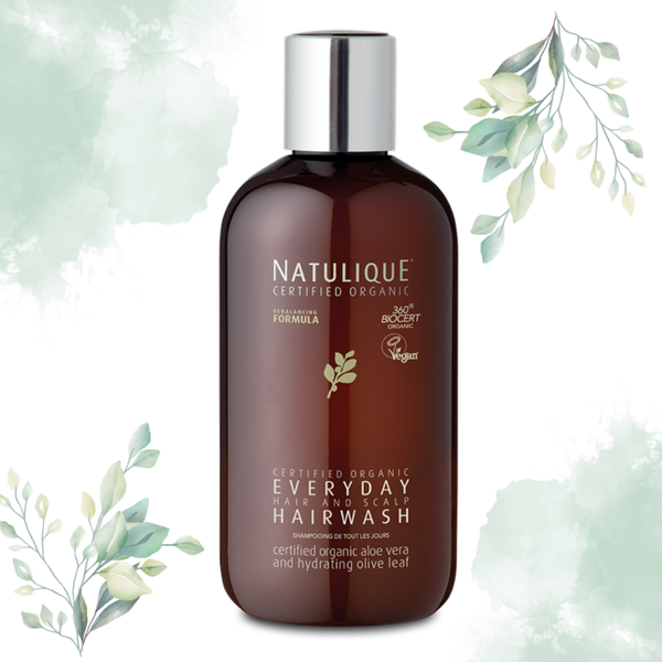 Natulique Everyday Hairwash – geurvrije milde shampoo voor alle haartypes 250 ml.