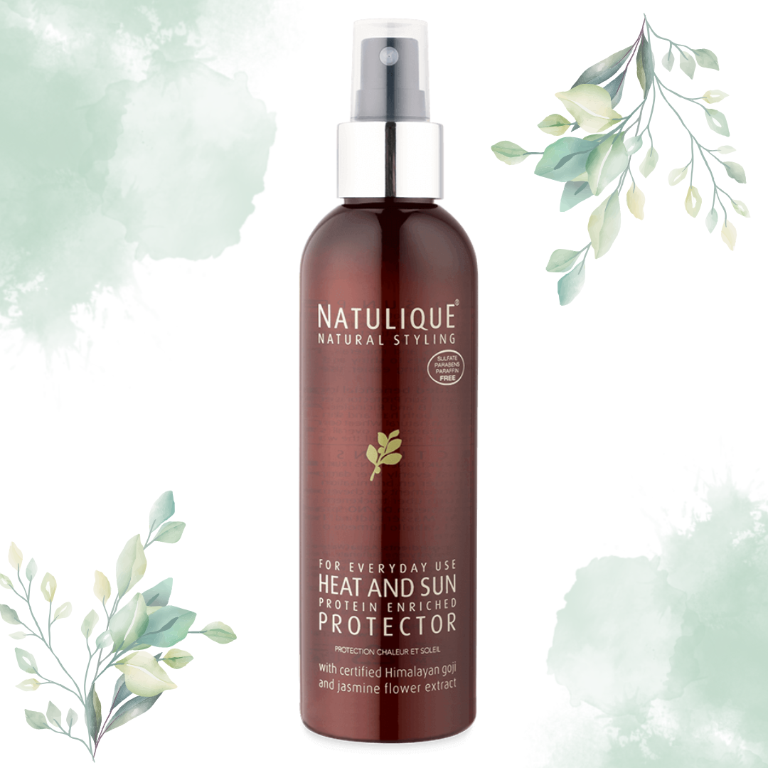 Natulique Heat & Sun Protector – natuurlijke bescherming tegen hitte & UV 200ml.