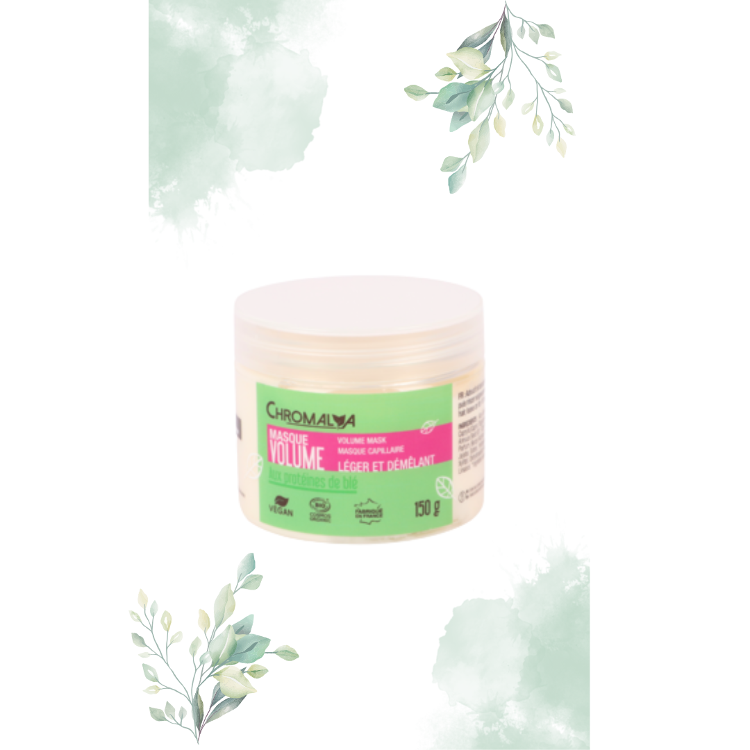 Chromalya Masque Volume 150 ml. licht, ecologisch proteïnemasker voor meer volume en veerkracht