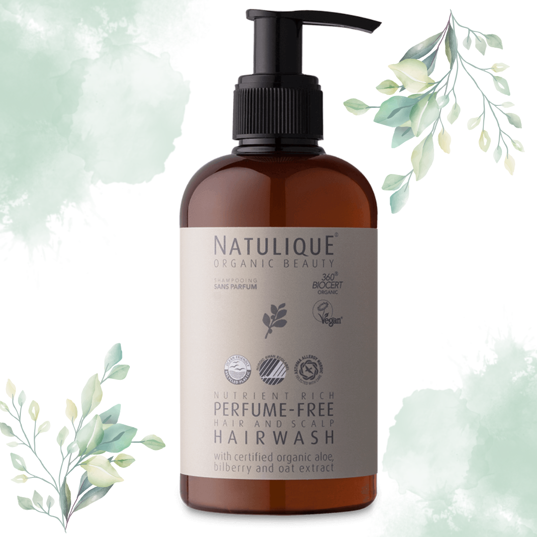 Natulique Perfume Free Hairwash – Parfumvrije shampoo voor gevoelige hoofdhuid (250 ml)