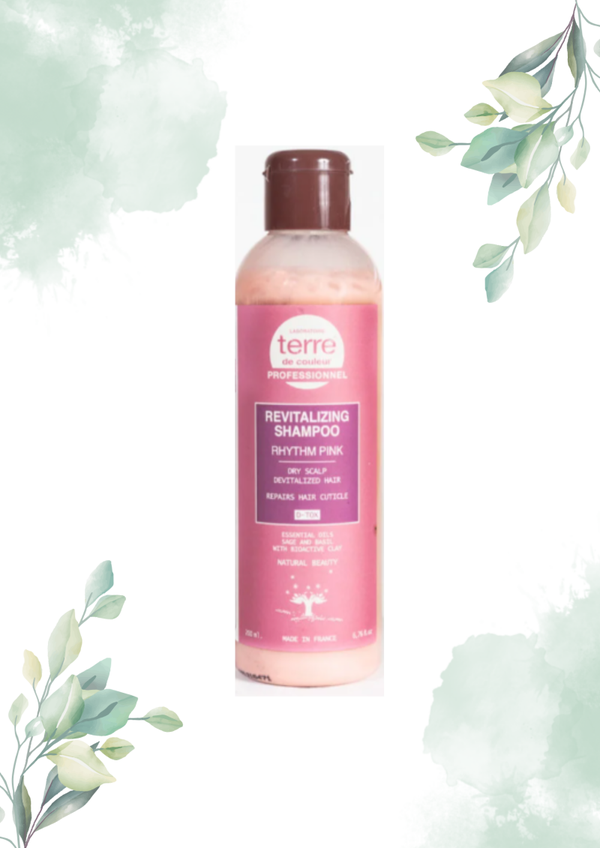 Terre de Couleur Revitalizing Pink Shampoo TDC Pink voor de droge hoofdhuid en droog haar
