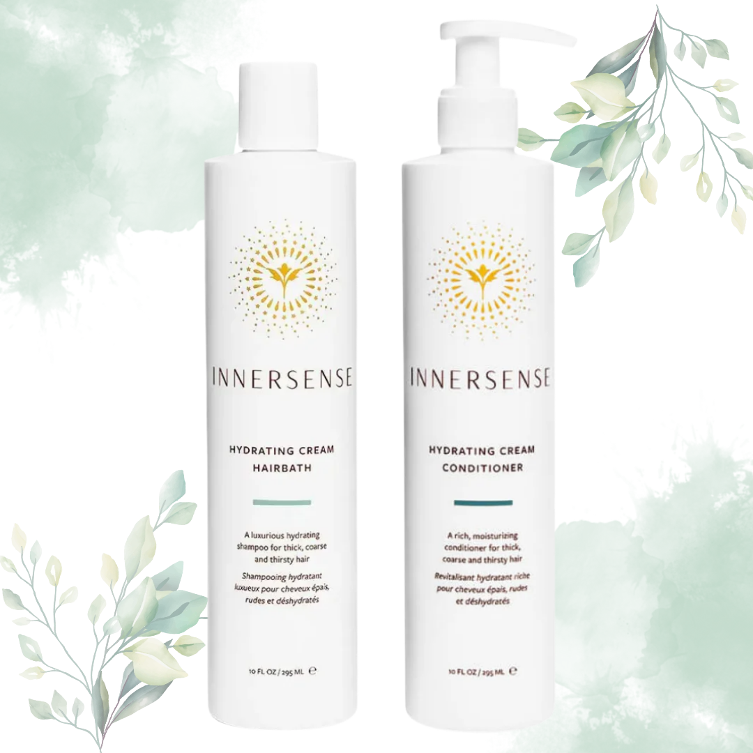 Set Innersense Hydrating Cream Hairbath & Hydrating Cream Conditioner 295 ml.