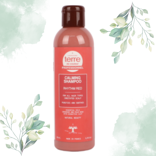 Terre de Couleur Calming Shampoo Rood 200 ml.