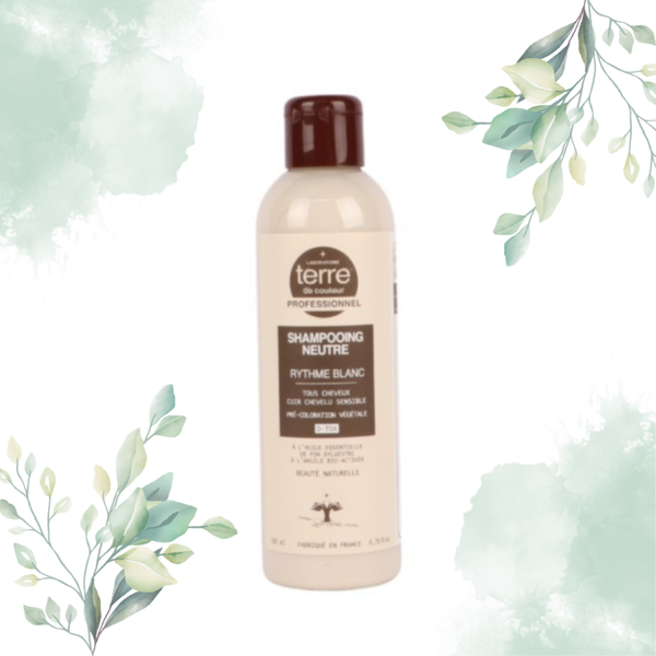Terre de Couleur Purifying Shampoo Wit – Zuiverende shampoo voor gevoelige en snel geïrriteerde hoofdhuid