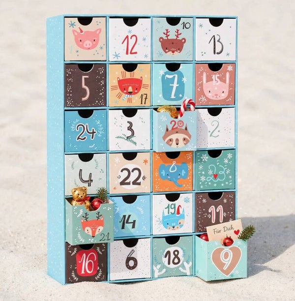 The little Gifts - Bunter Adventskalender mit kleinen Geschenken