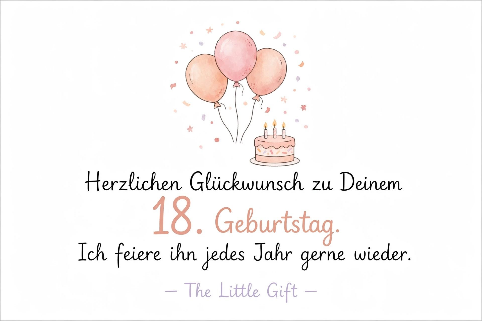 The little Card - Freche Sprüche von Herzen IV