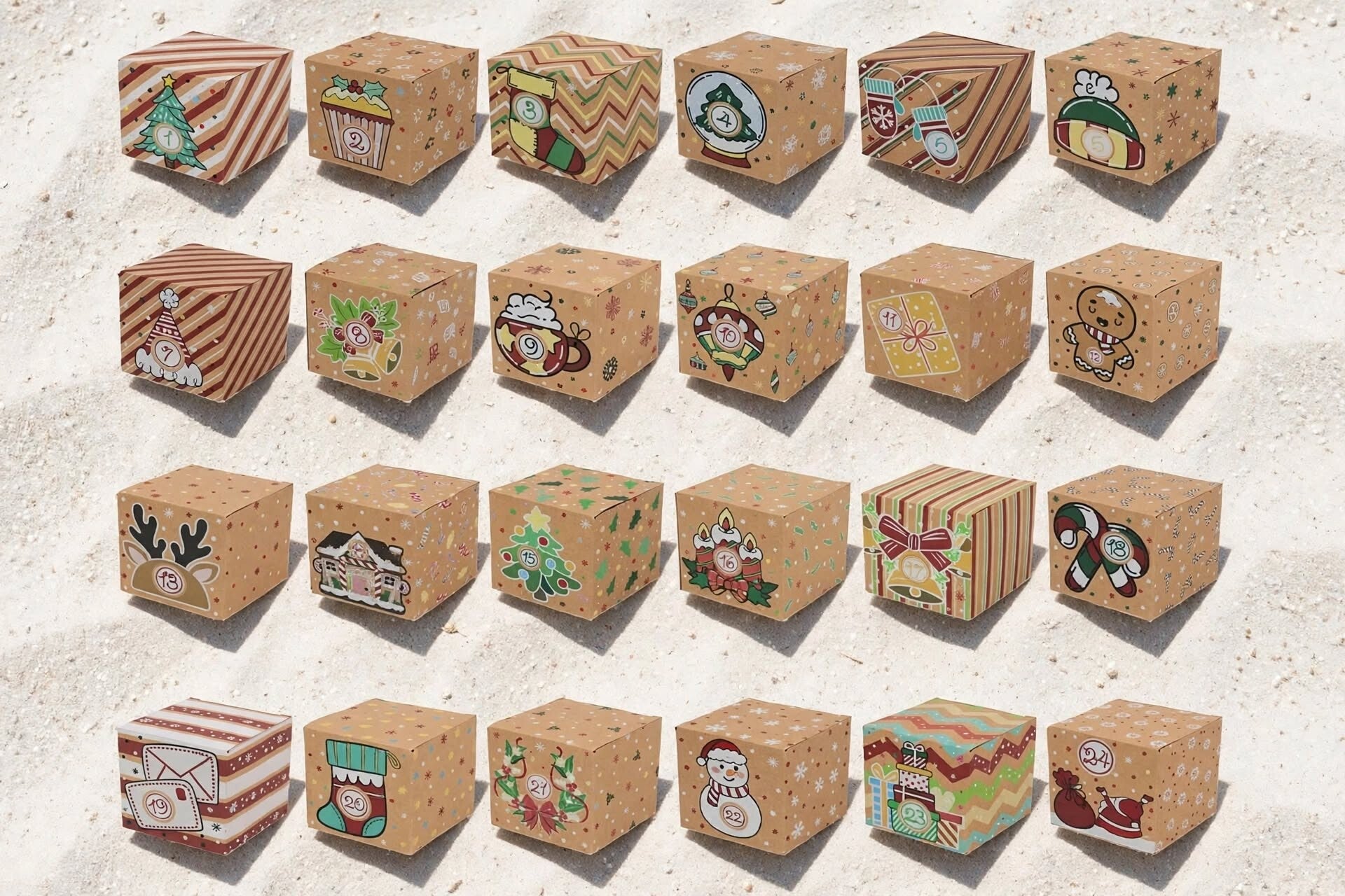 The little Gifts - Kleine Adventsboxen mit Geschenken