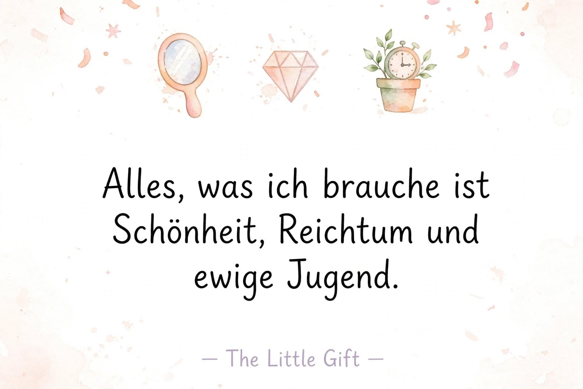 The little Card - Freche Sprüche von Herzen XI