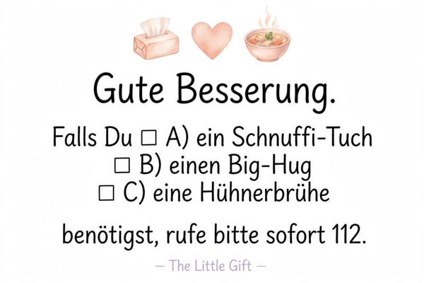 The little Card - Freche Sprüche von Herzen V