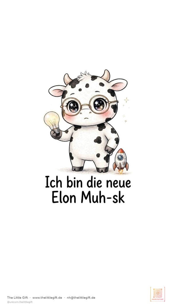 The little Card - Kleine Muh-Kuh