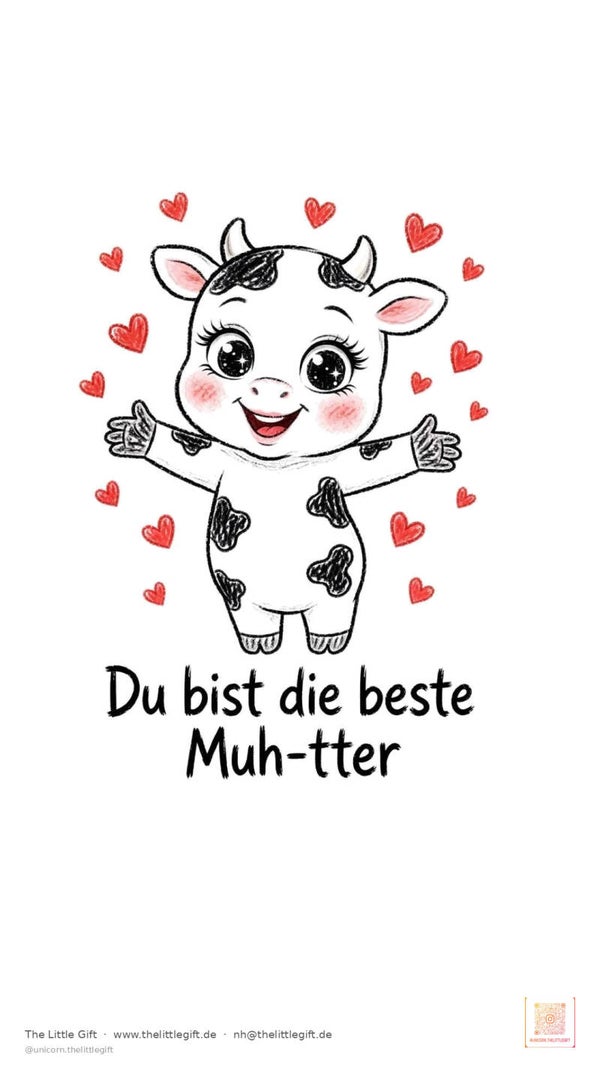 The little Card - Die kleine Kuh 26