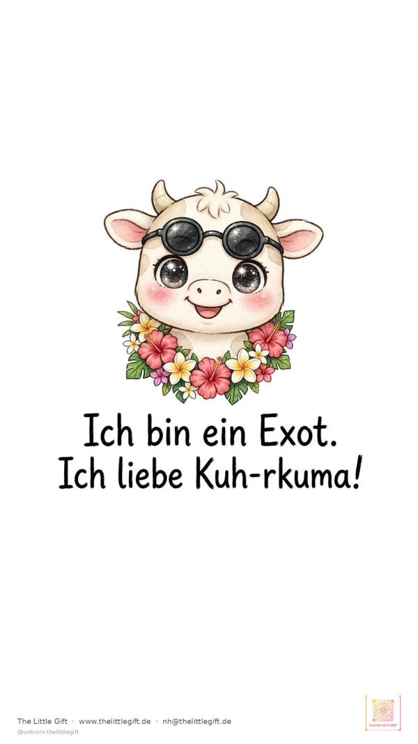The little Card - Die kleine Kuh 25
