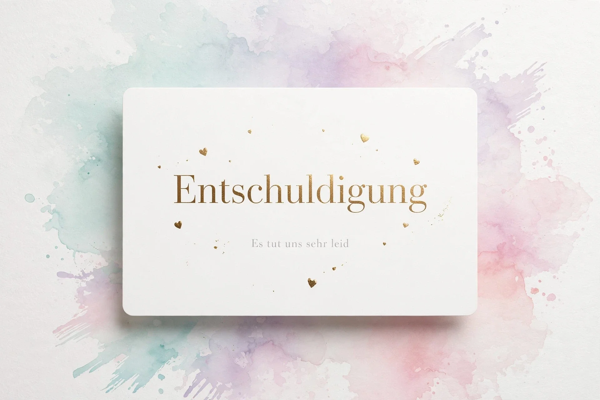 The litte Card - Individuelle Pastellgrüße
