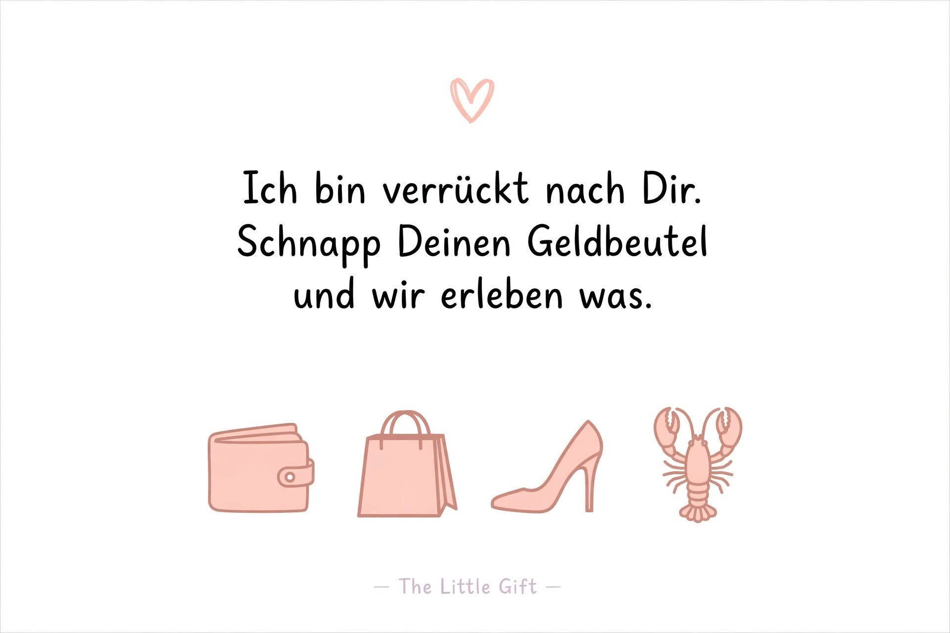 The little Card - Freche Sprüche von Herzen III