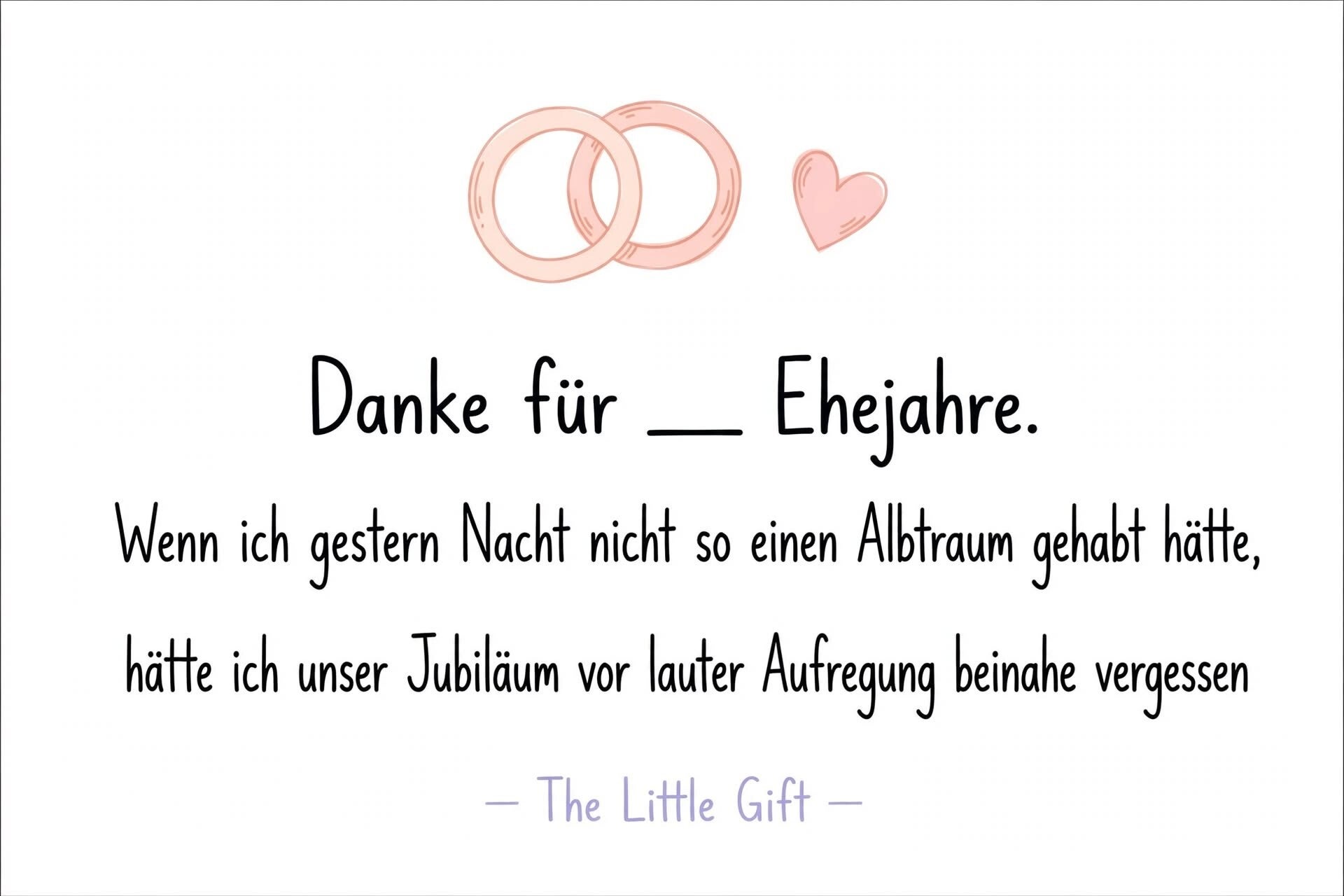 The little Card - Freche Sprüche von Herzen I