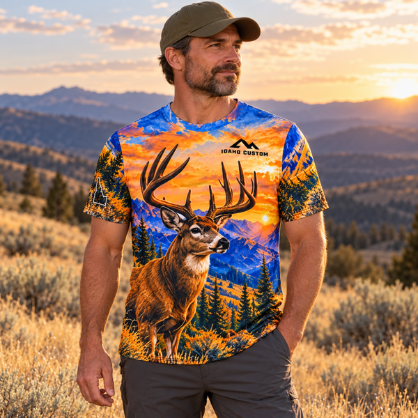 High Desert Mule Deer Performance Tee