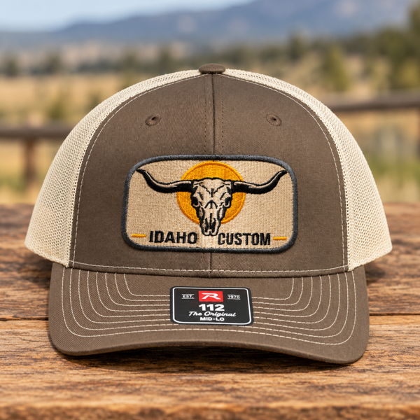 Longhorn Skull Richardson 112 Trucker Hat