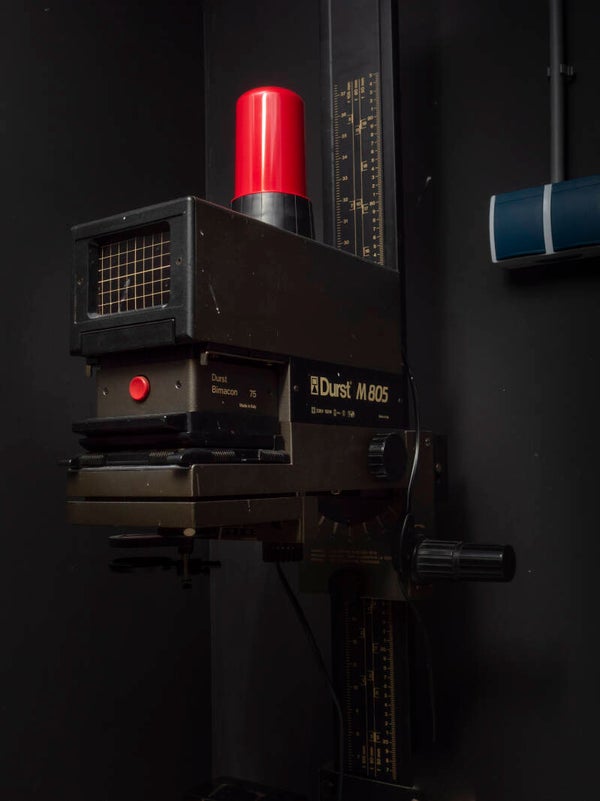 Black and White Darkroom Printing Session