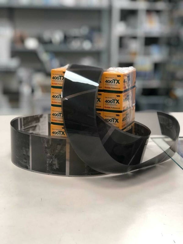 Develop Black & white film roll