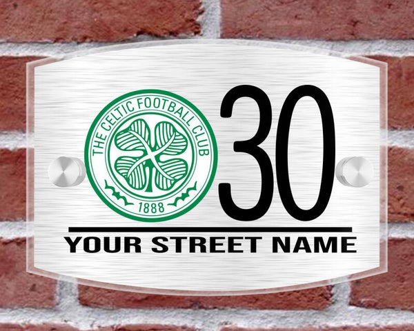 Celtic Acrylic House Sign