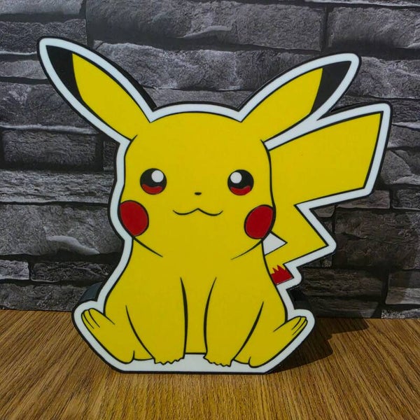 Pikachu 3D Printed LED Light