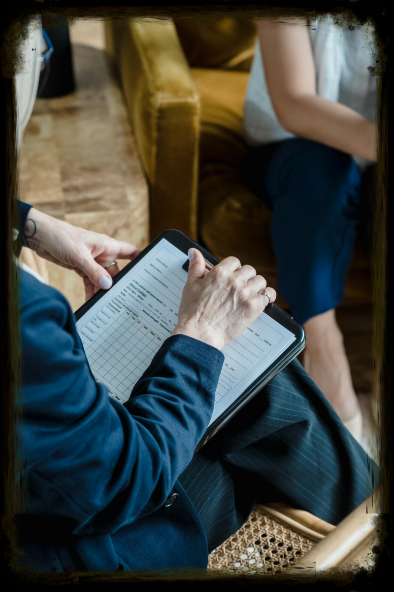 Séance diagnostic au travail